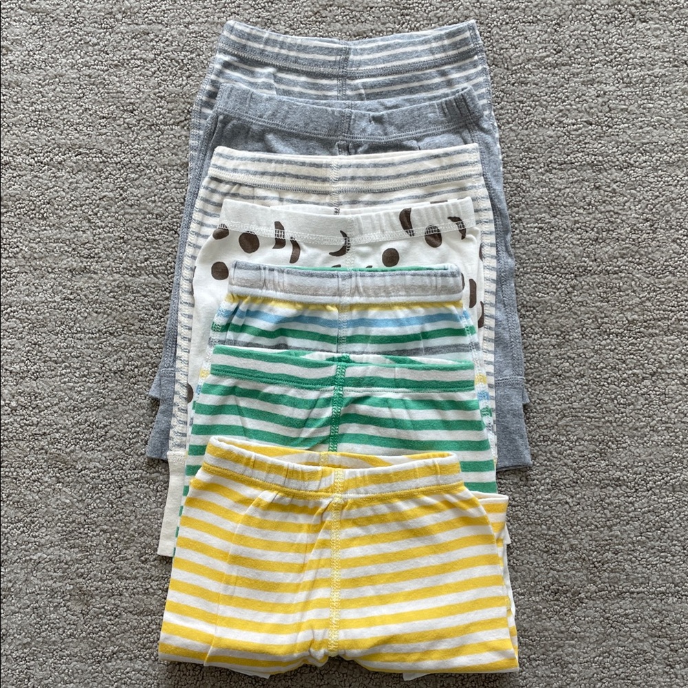 Hanna Andersson Organic Cotton Pants Bundle, 0-3 months